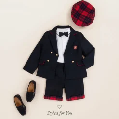 Sevva Boys Navy Blue Loafers Online