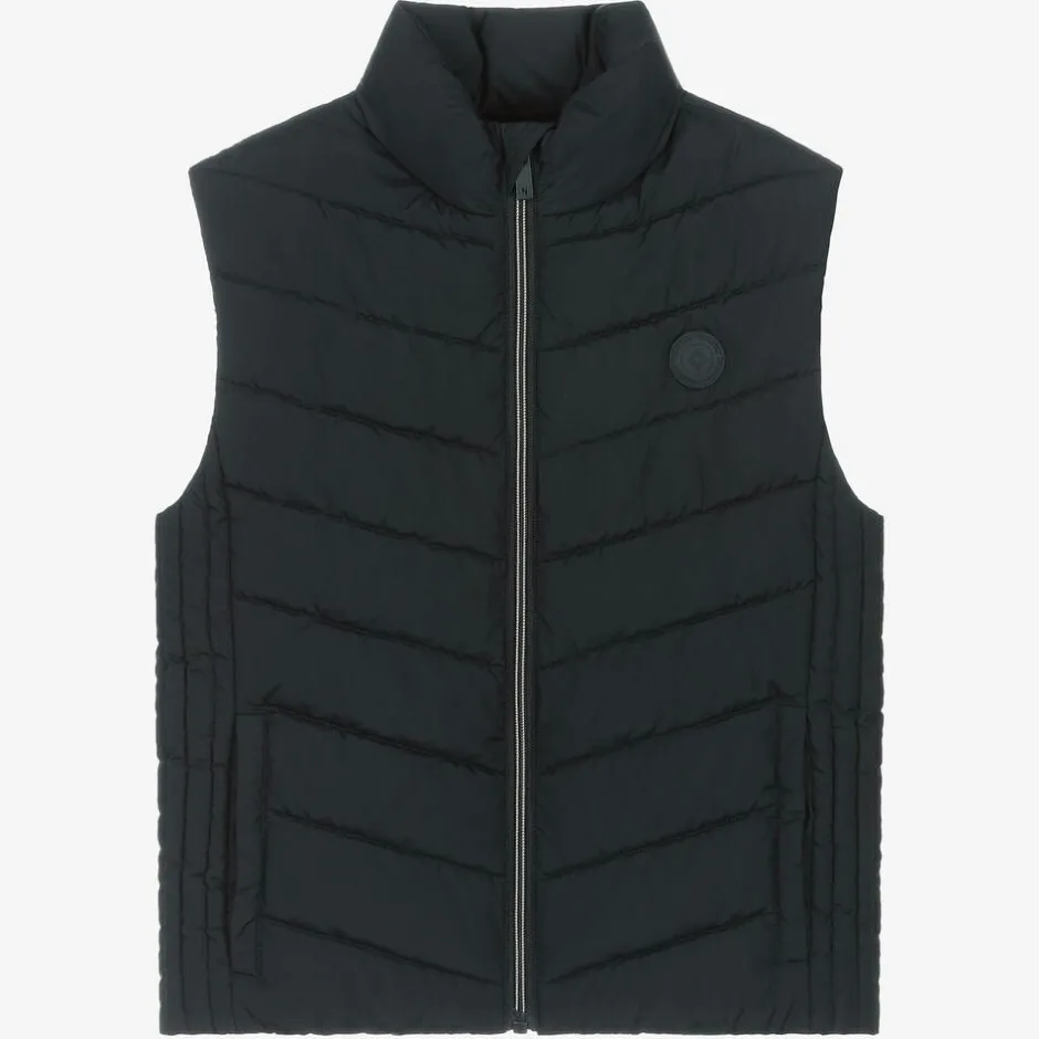Mayoral Nukutavake Boys Navy Blue Puffer Gilet Clearance