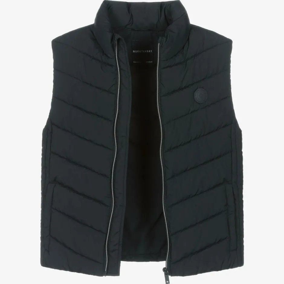 Mayoral Nukutavake Boys Navy Blue Puffer Gilet Clearance