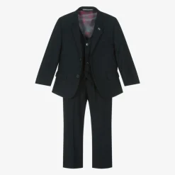 House of Cavani Boys Navy Blue Suit Online