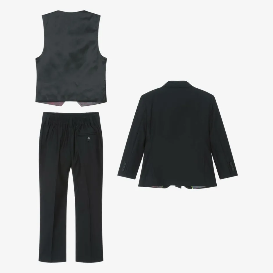 House of Cavani Boys Navy Blue Suit Online