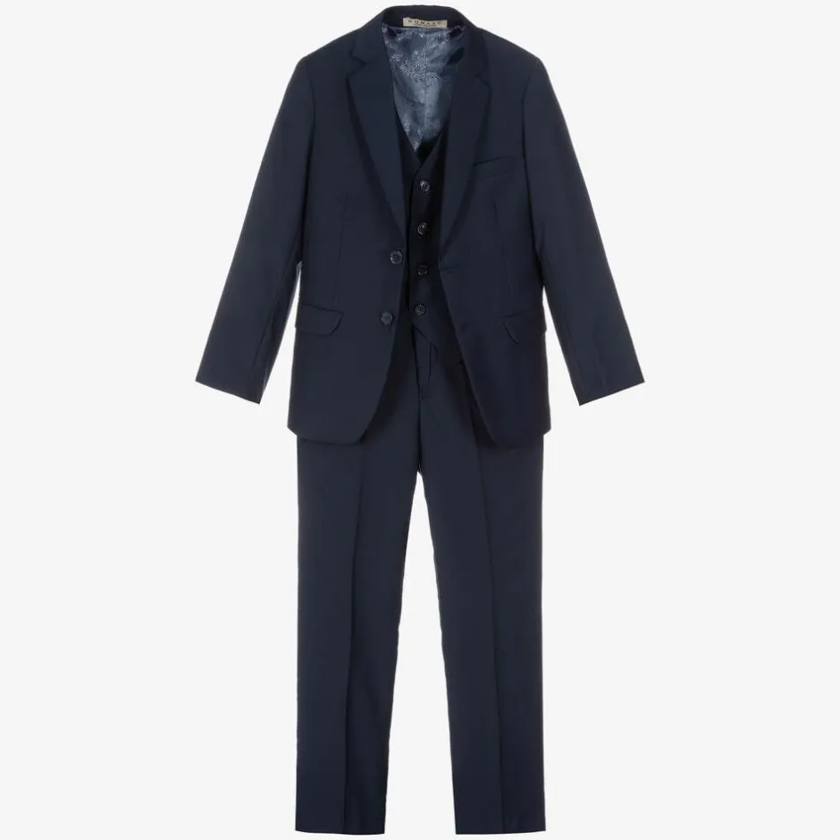 Romano Boys Navy Blue Suit Online