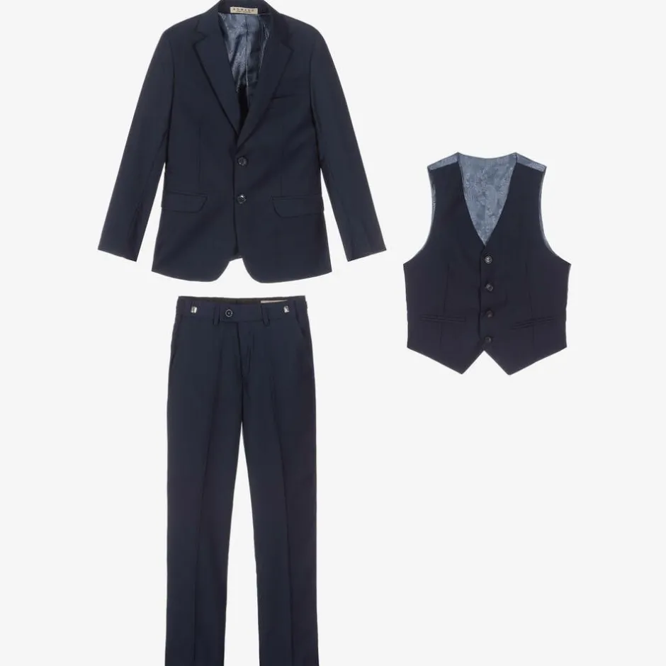 Romano Boys Navy Blue Suit Online