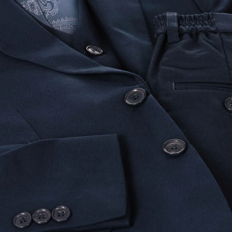 Romano Boys Navy Blue Suit Online
