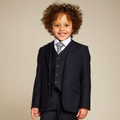 Romano Boys Navy Blue Suit