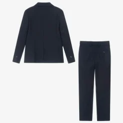 BOSS Boys Navy Blue Twill Suit Sale