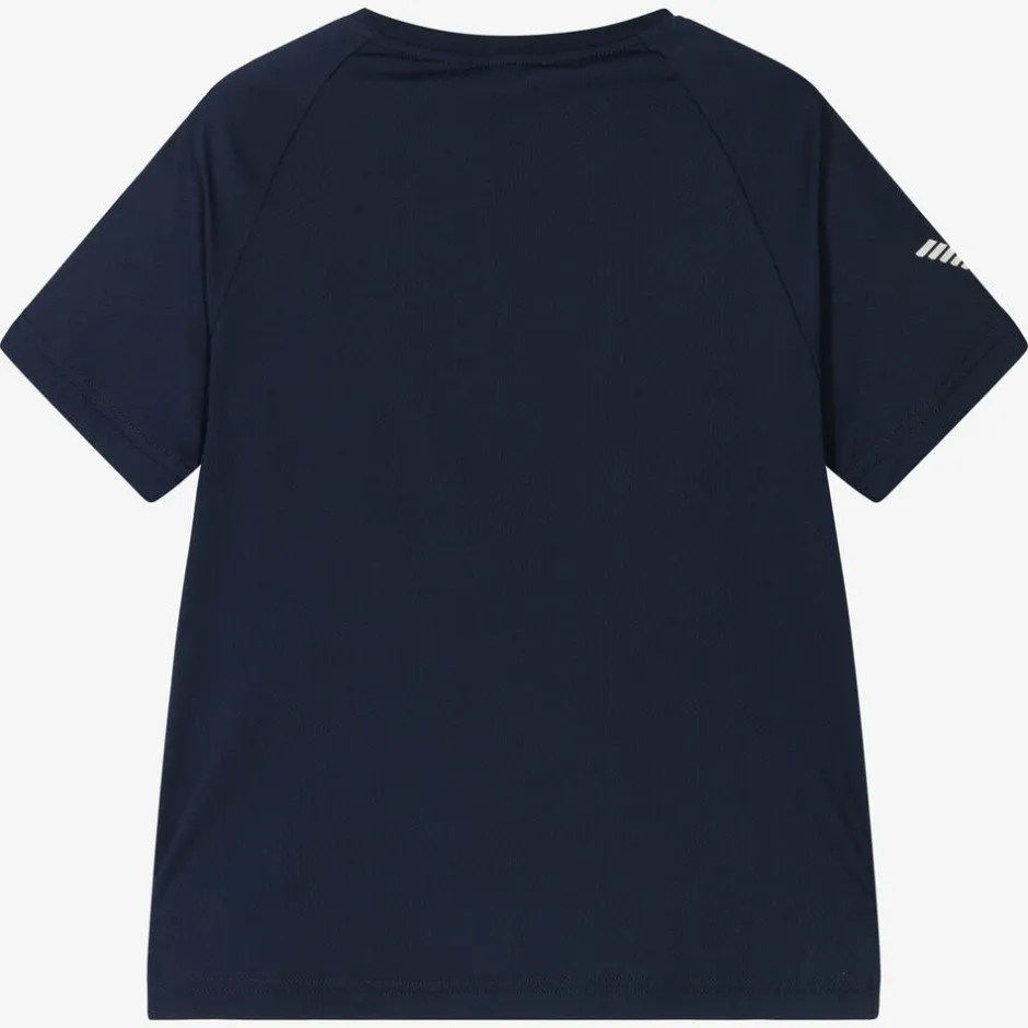 EA7 Emporio Armani Boys Navy Blue Ventus7 Sports T-Shirt Clearance