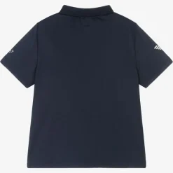 EA7 Emporio Armani Boys Navy Blue Ventus7 Sports Polo Shirt