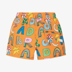 Stella McCartney Kids Boys Orange Magic Swim Shorts Online