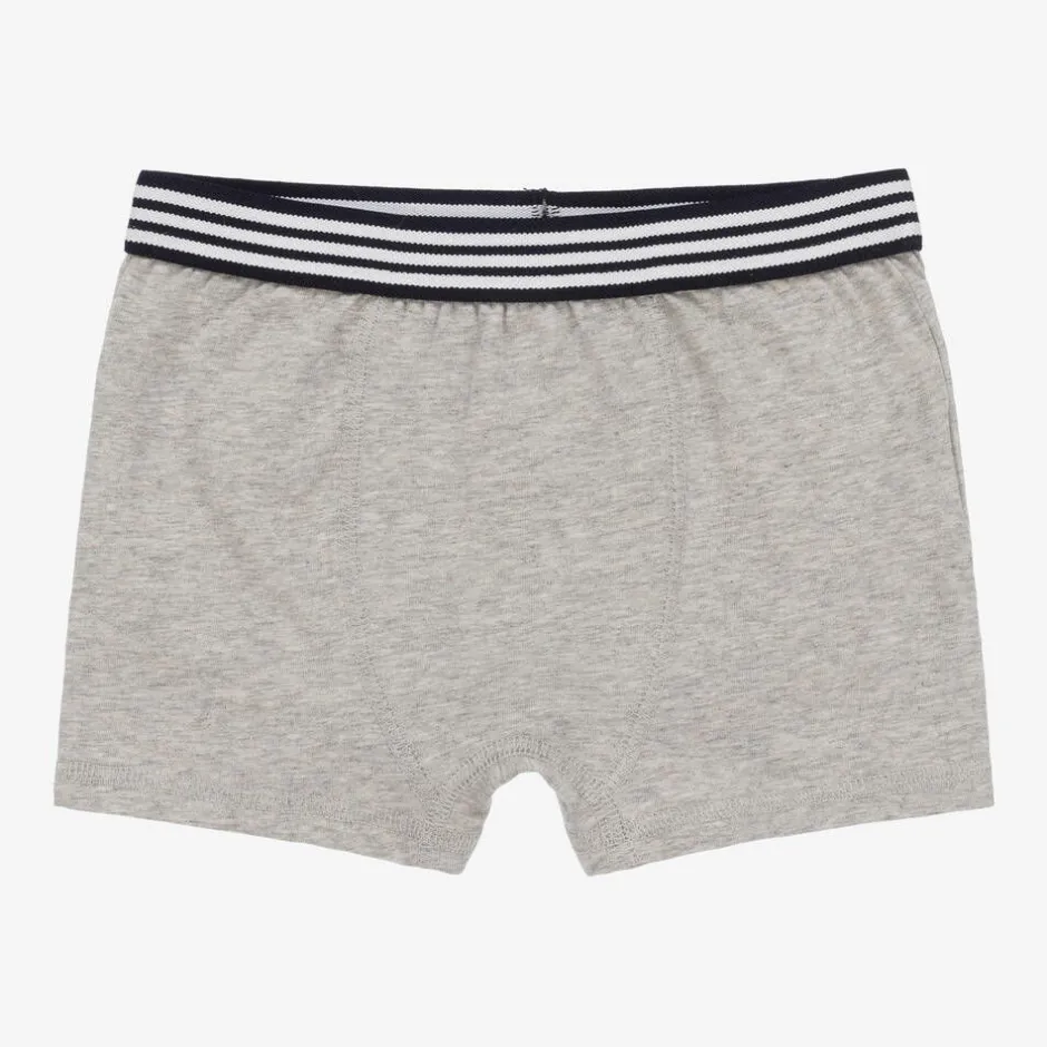 Childrensalon Essentials Boys Organic Cotton Boxer Briefs (3 Pack) New