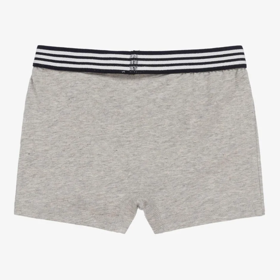 Childrensalon Essentials Boys Organic Cotton Boxer Briefs (3 Pack) New