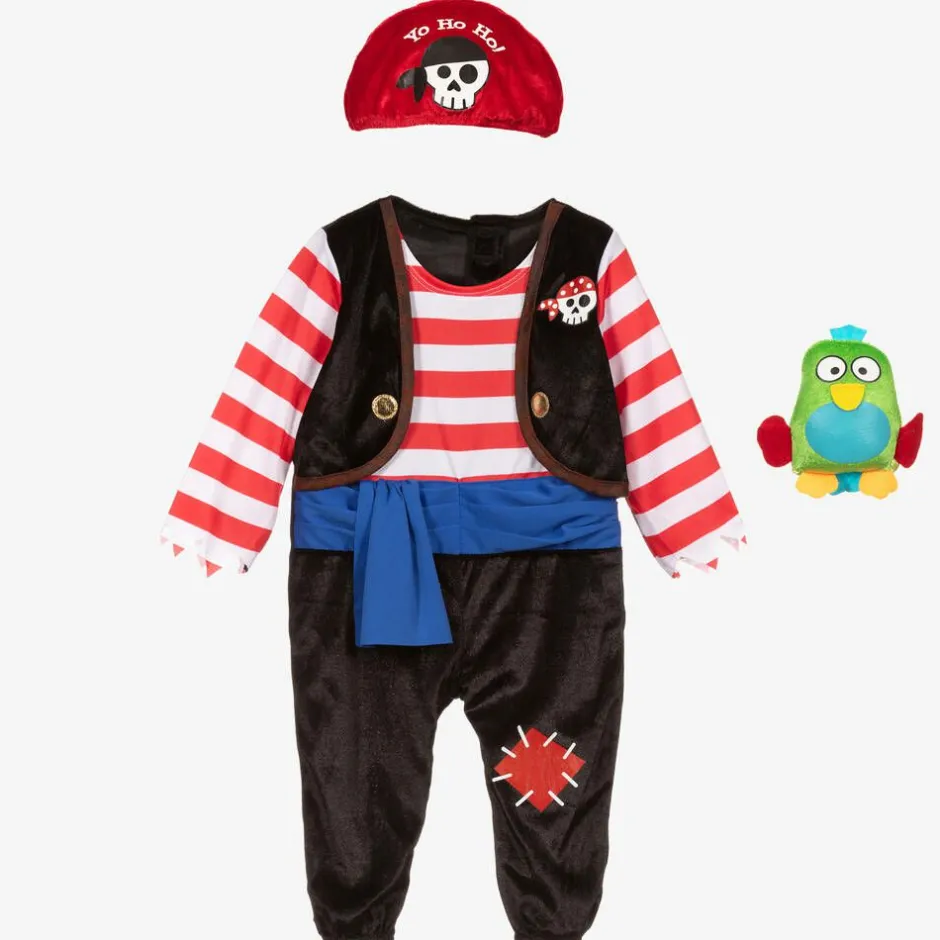 Dress Up by Design Boys Red & Black Pirate Costume Best