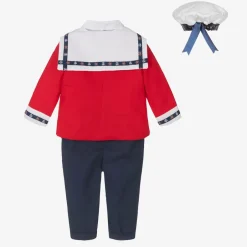 Andreeatex Boys Red & Blue Sailor Suit Best