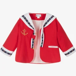 Andreeatex Boys Red & Blue Sailor Suit Best