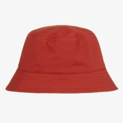 Vilebrequin Boys Red & Orange Turtle Bucket Hat Hot