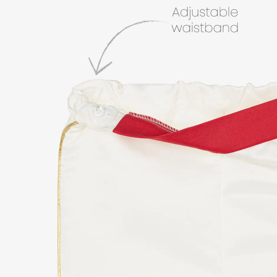 Andreeatex Boys Red Cotton & Satin Suit Best