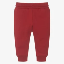 Mayoral Boys Red Cotton Joggers Clearance