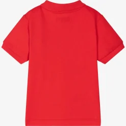 Mayoral Boys Red Cotton Piqué Polo Shirt Clearance