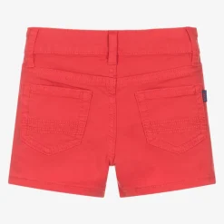 Mayoral Boys Red Cotton Shorts New