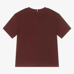 Tommy Hilfiger Boys Red Cotton T-Shirt