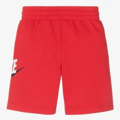 Nike Boys Red Jersey Shorts
