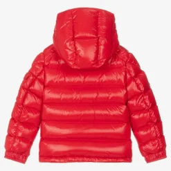 Moncler Enfant Boys Red New Maya Down Puffer Jacket Clearance