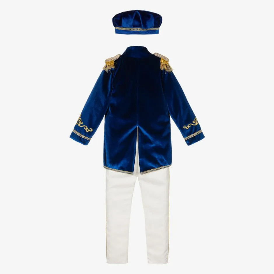 Andreeatex Boys Royal Blue Velvet Suit Outlet