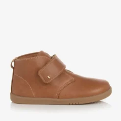 Bobux Boys Tan Brown Leather Velcro Boots Online
