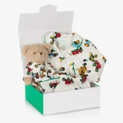 Childrensalon Hampers Boys Tractor Pyjamas & Teddy Bear Gift Hamper Clearance