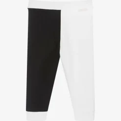 Moncler Enfant Boys White & Black Joggers Sale