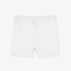 Babidu Boys White Cotton Boxer Shorts Clearance