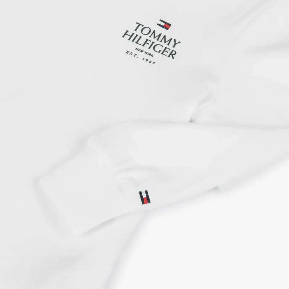 Tommy Hilfiger Boys White Cotton Top