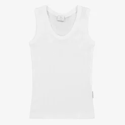 Diacar Boys White Cotton Vest Hot