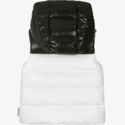 Moncler Enfant Boys White Down Padded Gilet Best