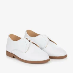 Childrens Classics Boys White Leather Shoes Best