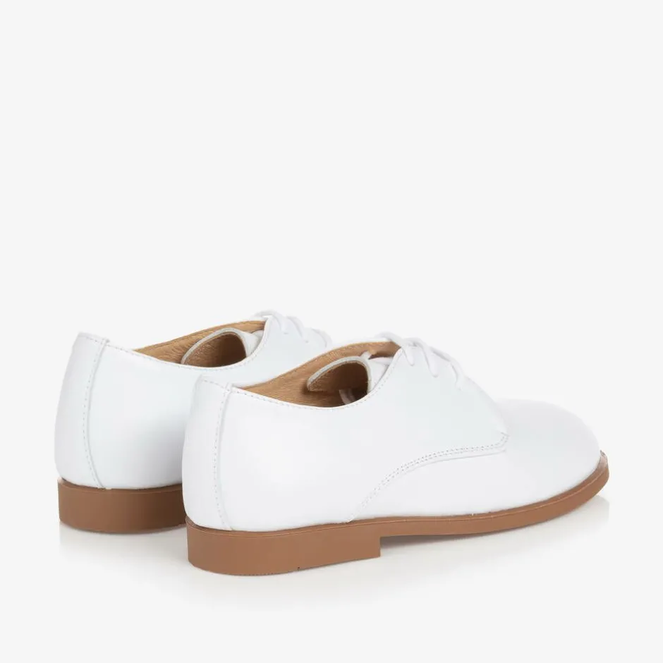 Childrens Classics Boys White Leather Shoes Best