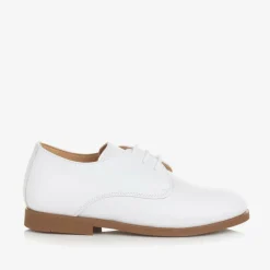 Childrens Classics Boys White Leather Shoes Best