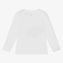 Timberland Boys White Organic Cotton Top New