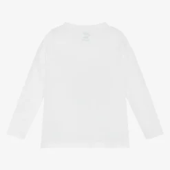 Timberland Boys White Organic Cotton Top Outlet