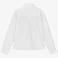 Dr. Kid Boys White Oxford Cotton Shirt Clearance