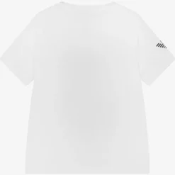 EA7 Emporio Armani Boys White Ventus7 Sports T-Shirt New