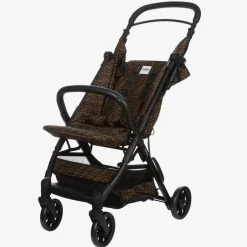 Fendi Brown FF Logo Stroller Hot