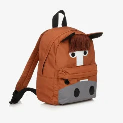 Stella McCartney Kids Brown Horse Backpack (32cm)