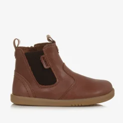 Bobux IWalk Brown Leather Ankle Boots Best