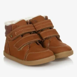 Bobux IWalk Brown Suede Leather Boots Discount