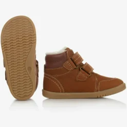 Bobux IWalk Brown Suede Leather Boots Discount