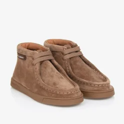 Dolce amp; Gabbana Brown Suede Leather Boots Clearance