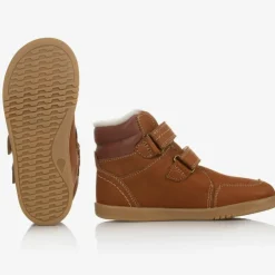Bobux Kid + Brown Suede Leather Boots Clearance