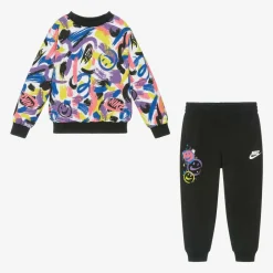 Nike Colour Print Cotton Tracksuit