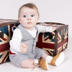 Early Days Dark Beige First Walker Shoes Hot